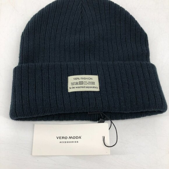 NWT Vero Moda Night Sky  100% Fashion Vmibi Beanie OS - Picture 6 of 14